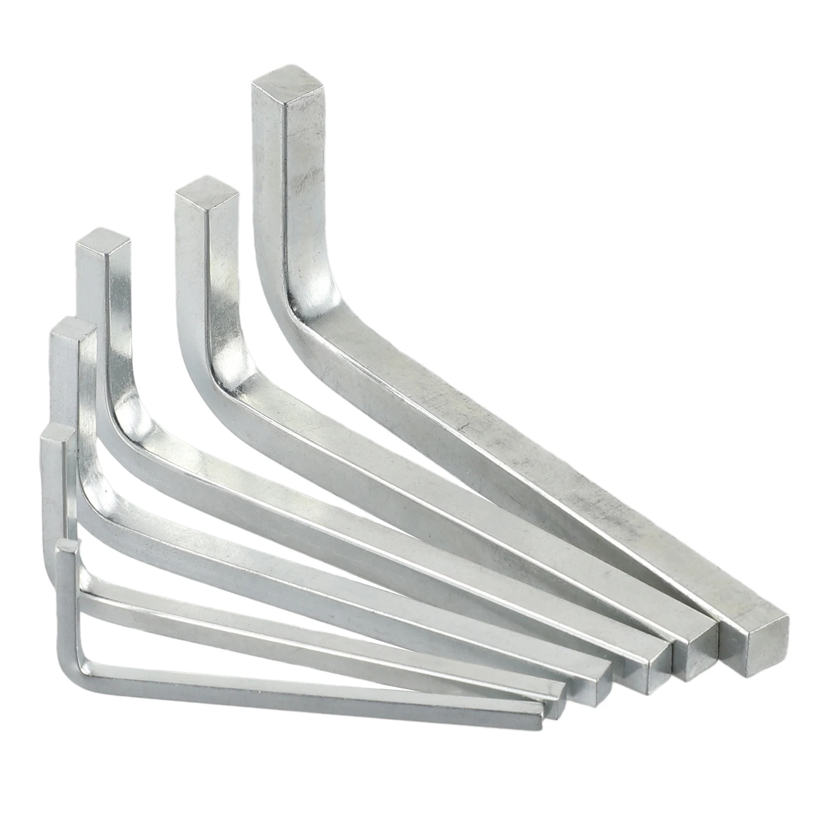 6 Stück L-förmiger quadratischer Kopfschlüssel, quadratischer Schlüssel, innerer 4-Punkt-Schraubenschlüssel, Schraubendreher-Set, 3–8 mm, Handwerkzeuge, Werkzeugschrauben – Detail 13