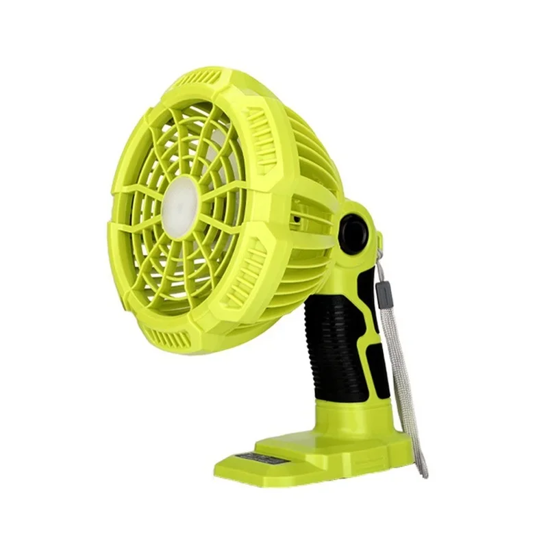 

Беспроводной вентилятор для кемпинга Ryobi ONE +, литий-ионный аккумулятор 18 в, 9 Вт, светодиодный Многофункциональный вентилятор для рабочего места, для путешествий, гаража, офиса