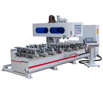cnc woodworking wood tenon slot shutter hole tenoner mortising mortiser making machine