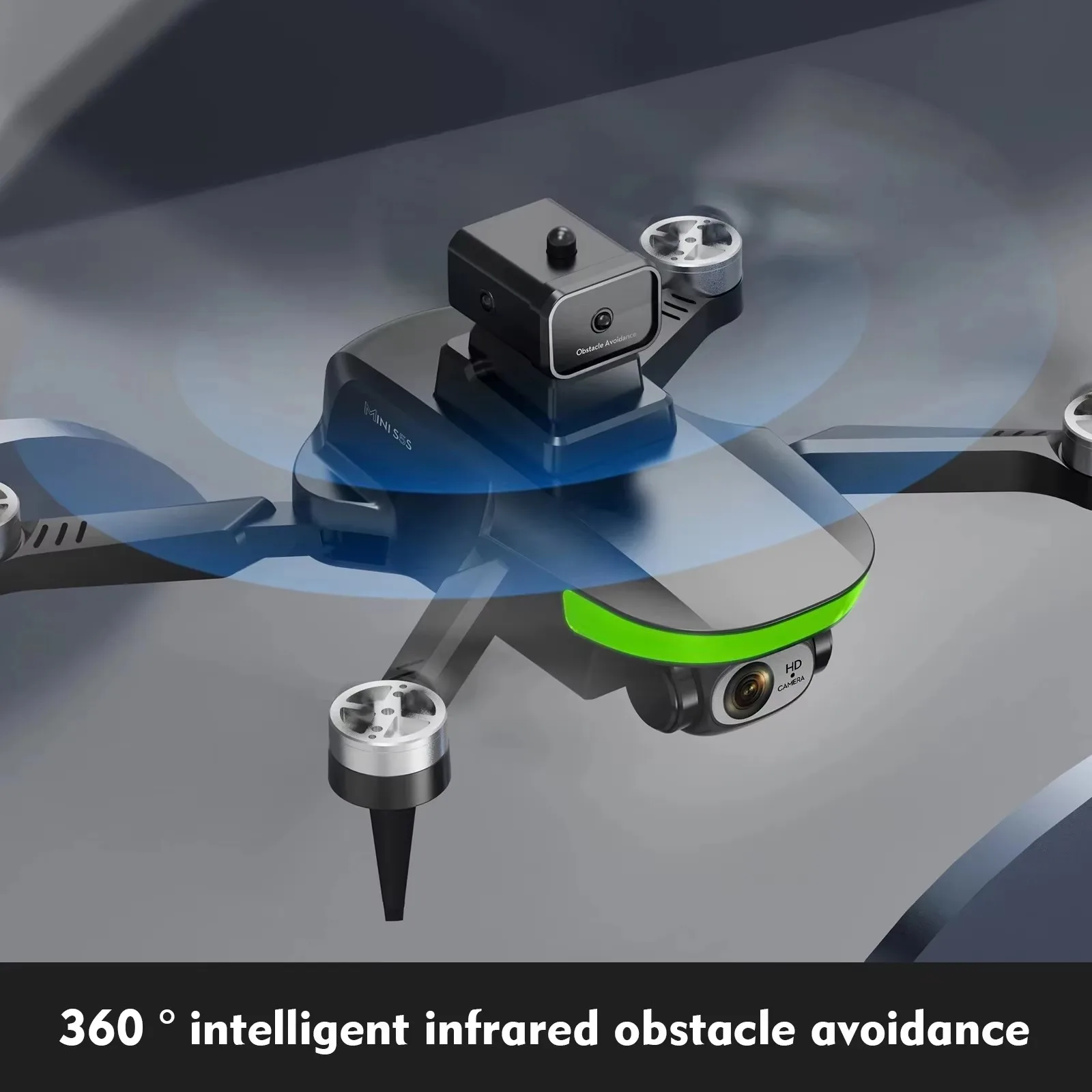 S5S Mini Drone 8K HD Camera Obstacle Avoidance Follow Me Brushless Foldable Quadcopter 3km