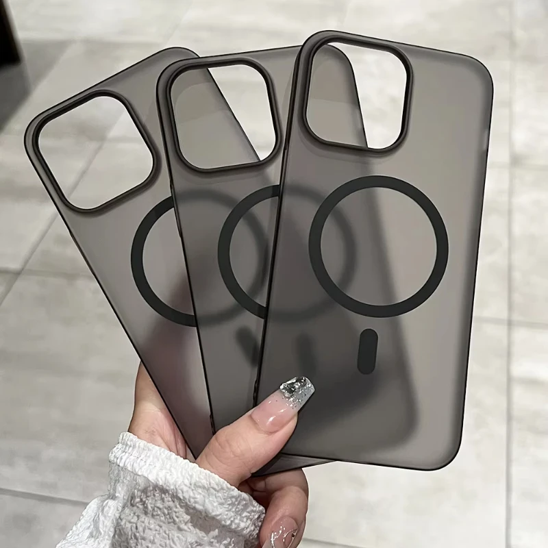 Matte Ultra-Thin Magnetic Wireless Charging Cover