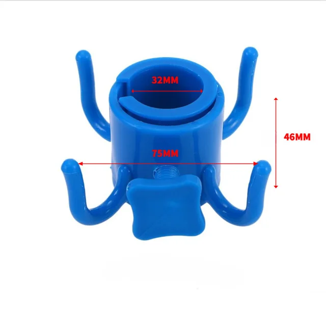 Strand- És Kerti Esernyő Fogas - Műanyag Négylábú Horog A Kempinghez Az Utazási Kiegészítőkhöz 1Dc - Image 2