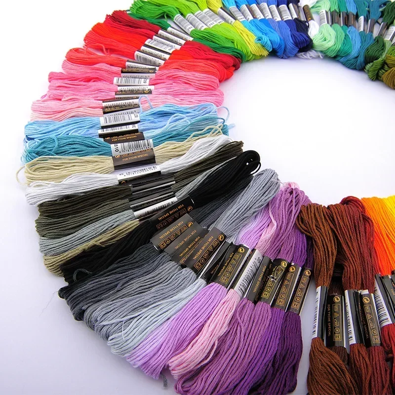 Embroidery thread Cross Stitch Thread 50/100/150/447 Colors for DIY Sewing Needlework Handicrafts