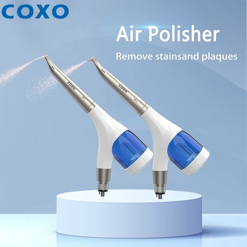 

COXO CP-1 стоматологический шлифовальный аппарат Air Polisher Jet 2/4 отверстия, бикарбонат, стоматологический аппарат Air профи, полировальный аппарат Jet, стоматологический Полировальный Инструмент