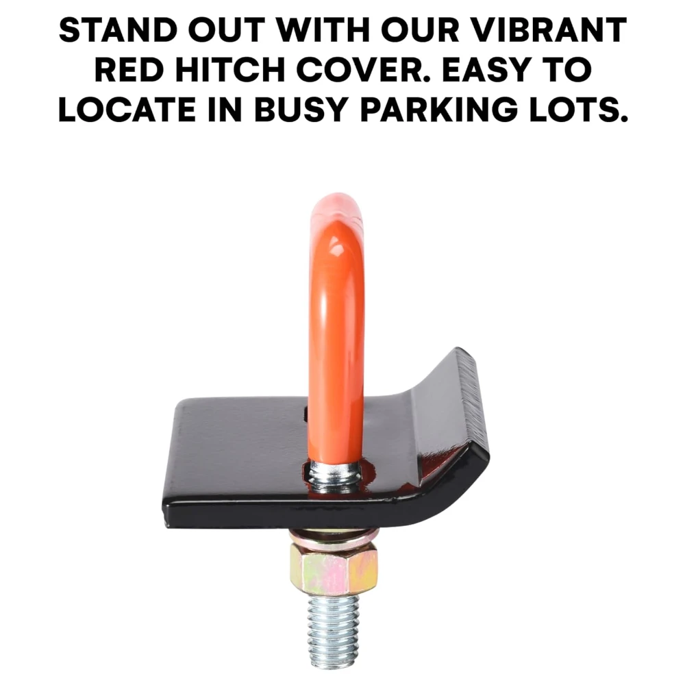 Anti-Rattle Hitch Tightener Stabilizes Hitch Mount and Prevents Wobbling U-Bolt Diameter Extension Anti- Rust Stabilizer