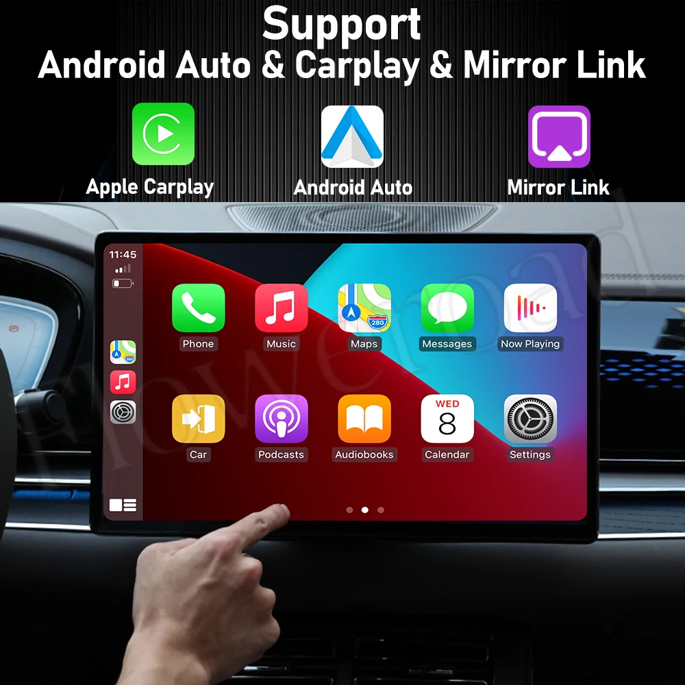 ƿ  Ƽ̵ ÷̾, ȵ̵ ڵ   , GPS ׺̼, DSP  4G BT , ƿ Q5 8R 2010 - 2018 