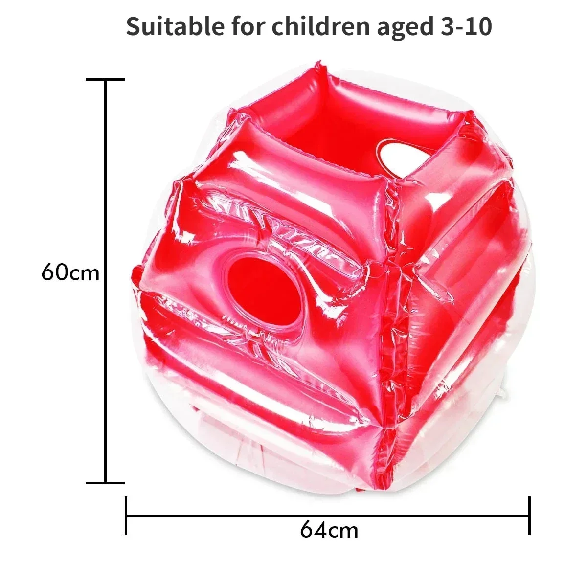 Square 60CM Red