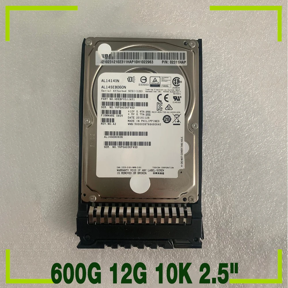 

600GB For Huawei 02311HAP 600G SAS 12G 10K 2.5"