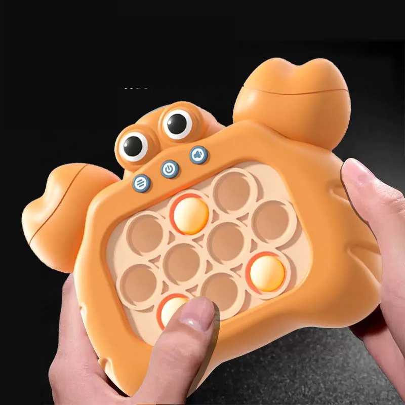 

Children Press It Game Fidget Toys Pinch Sensory Quick Push Handle Game Squeeze Relieve Stress Decompress Montessori Toy for Kid