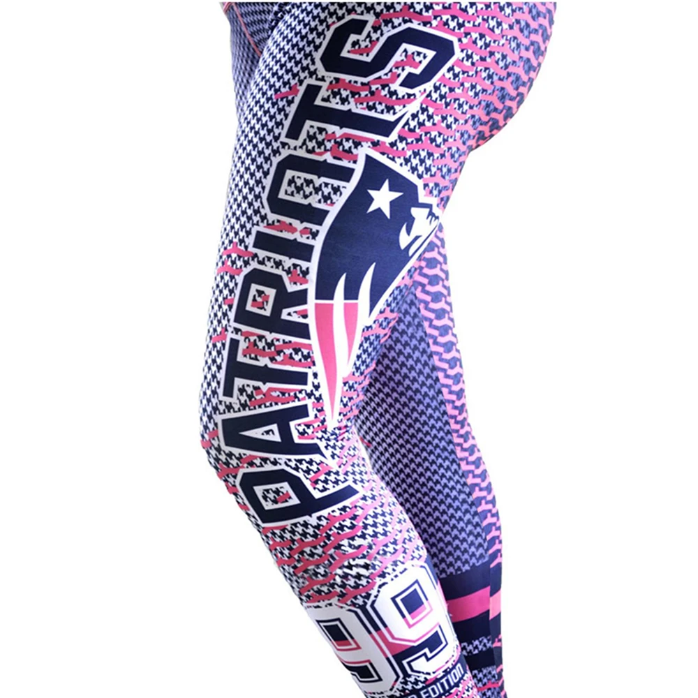 Spring Women Sport Leggings Letter 3D Print High Waist Quick Dry Slim Gym Workout Pant For Yoga Running Fitness Jogging Jeggings