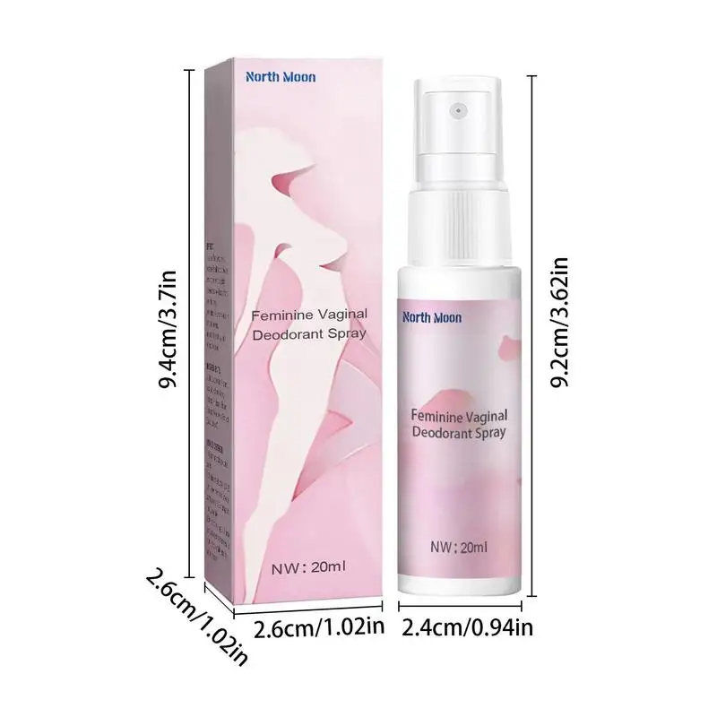 20ml Feminine Private Parts Spray Natural Plant Odor Protection Intimate Part Hygiene Spray For Gently Cleans Odor Body Care