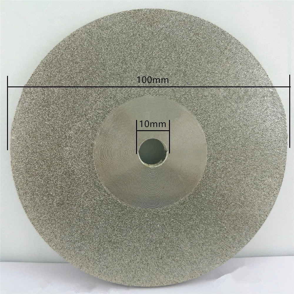 Electroplate Diamond Grinding Disc 100 mm X 10 mm X 5 for High Hardness Materials 45# ~ 1000# Angle Grinder Abrasive Tools