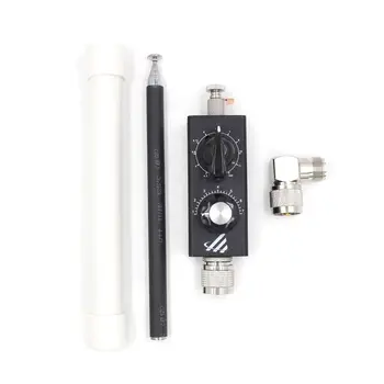 Sintonizzatore per antenna sintonizzata a tutte le bande QRP a onde corte Mini-ANT 20W con testa M 5Mhz-55Mhz