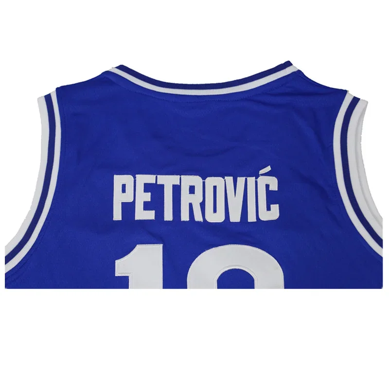 Basketball jerseys Teka 7 Doncic jersey High quality Sewing Embroidery Outdoor sportswear Hip Hop Movie White