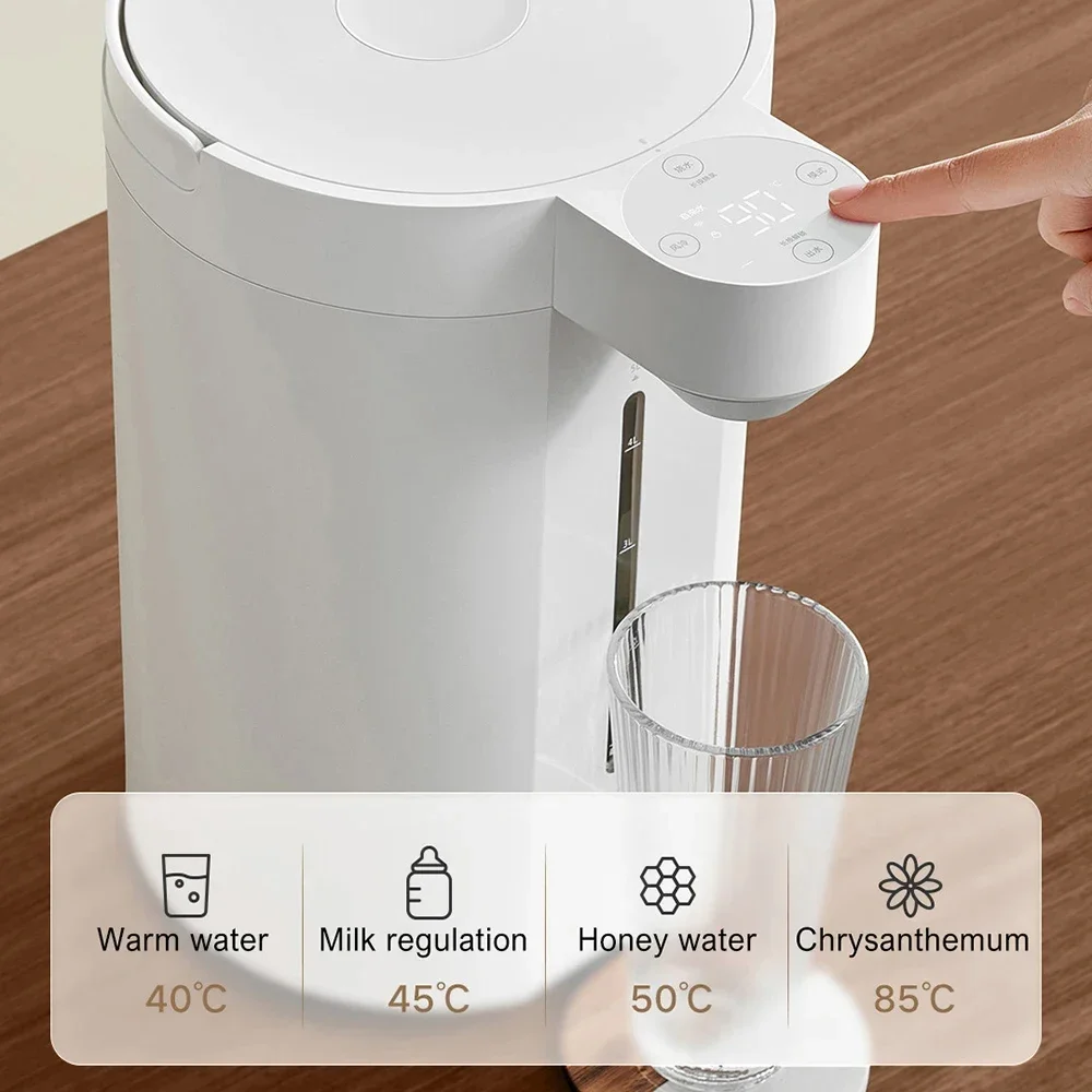 XIAOMI MIJIA Smart Electric Hot Water Bottle 5L Household 1600W High Power Fast Heating Intelligent Temperature Control Kettles 3