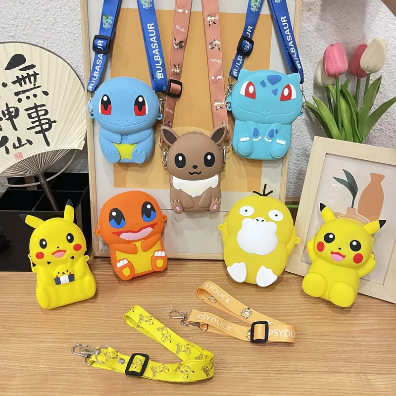 Porte-monnaie Pokémon Pikachu Pour Enfant, Taille 11x9cm, Cuir Synthétique, Neuf Avec étiquettes