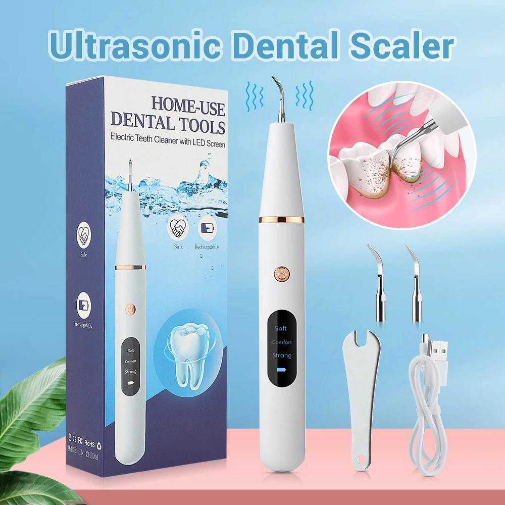 Electric Ultrasonic Dental Scaler For Teeth Whitening Professional