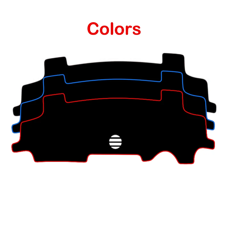 2 Layers Car Inner Dashboard Cover For KIA sonet Left hand drive Dash Mat Sun Shade Pad cooling