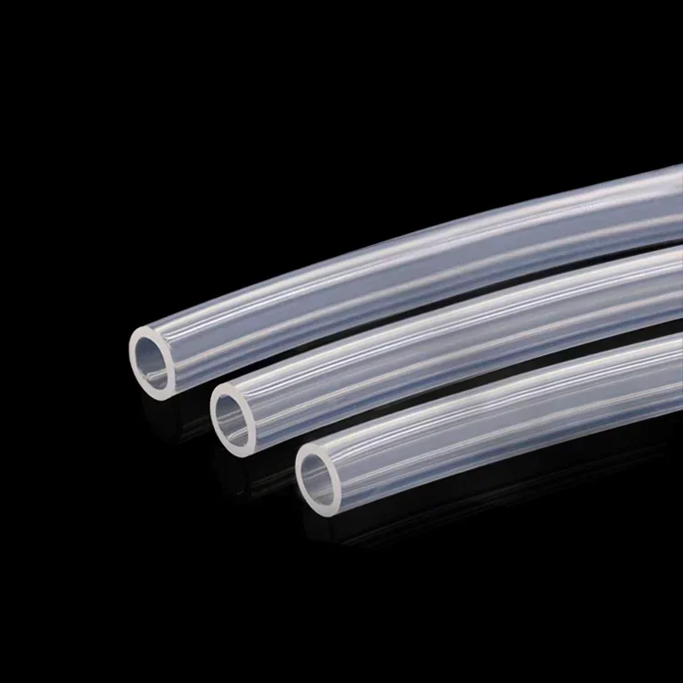 Silicone Tube ID 0.5-10mm OD Food Grade Flexible Temperature Resistance Nontoxic Transparent