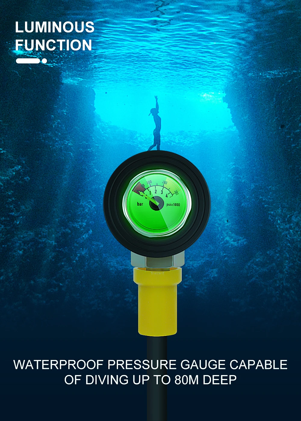 Mini Diving Bottle Durable Aluminium Alloy Submersible Oxygen Tank Oxygen  Bottle Lung Gas Bottles Portable Cylinder Diving Equipment Oxygen Bottle  Diving for Sports Study Travel : : Sports & Outdoors