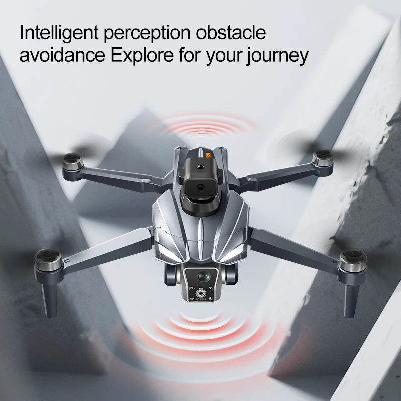 Drone GPS K18 MAX 8K avec écran 4.5" et largage aérien