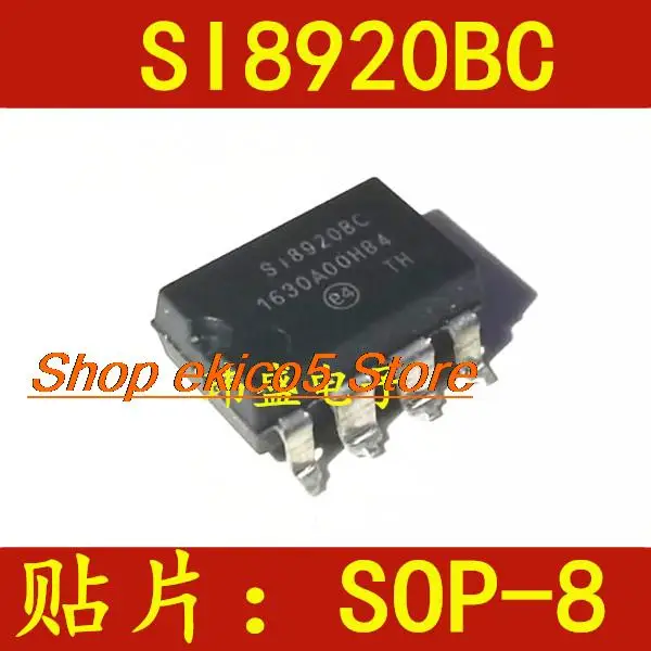 

5 шт., оригинальный товар в наличии, Φ SI8920BC SOP-8