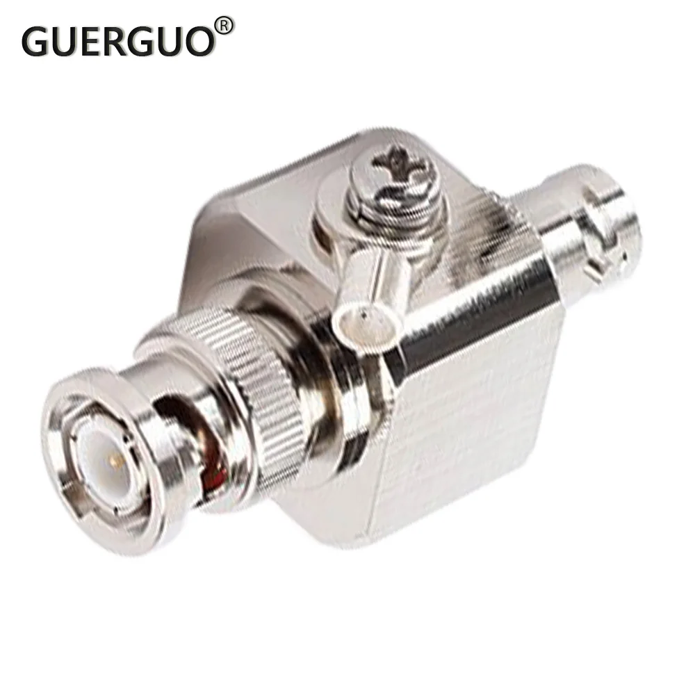 Bnc Maschio A Bnc Femmina Scaricatore Di Sovratensione Coassiale Lightning Rf Dispositivo Di Protezione Scaricatore Per Telecamera Cctv Video 50Ohm 3G