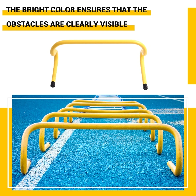 Speed Training Agility Hurdles, Athlete Training Hurdles, Reliable Football Hurdles 9Inch