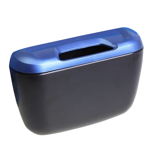Car Trash Bin Auto Rubbish Dustbin Trash Can Garbage Dust Case Box Car Storage Case Car Trash Bin Auto Interior Accessories 6
