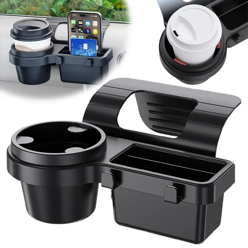 Auto Tür Tasse Halter Fenster Trinken Flasche Halter Ständer Organizer Mit & Schlüssel Port Dual Hängen Haken Aufladen Mit Zubehör