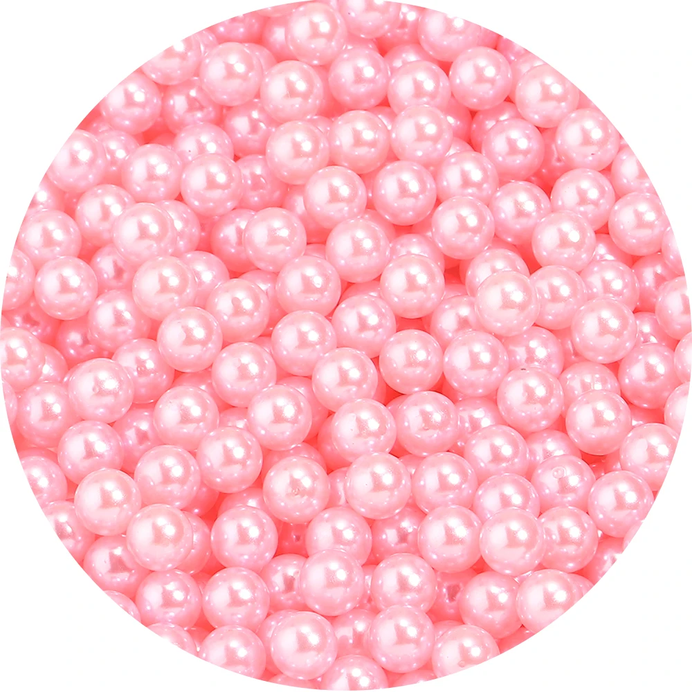 Colorful Imitation Pearl Beads for DIY Crafts and Decorations