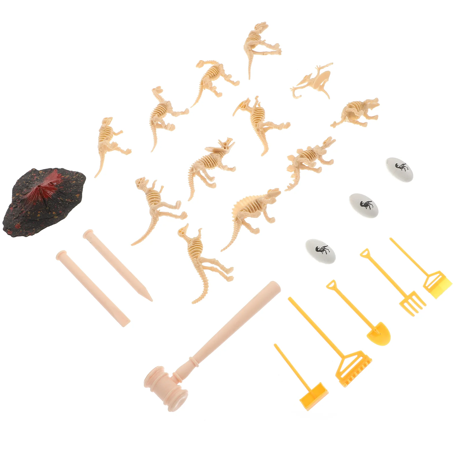 

Dinosaur Dig Up Eggs Dinosaur Skeletons Dino Bones Figures Dinosaur Skeleton Toy Digging Dinosaur Kit Stem Toys Dino Dig