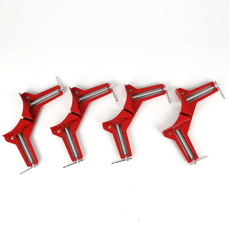 1pc/4pcs 90 Degree Right Angle Clamps toggle clamp for woodworking Picture Frame Glass Fixture carpenter Hand Tool woodworking clamps toggle clamp