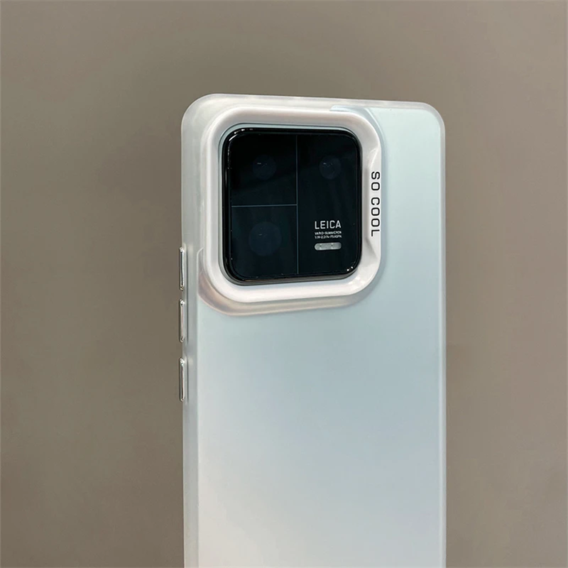 14 Mi Matte Laser bunte Handyhülle für Xiaomi 12T 13T 12X 11 Ultra 13 Pro Rüstung stoßfeste Stoßstange_voghion.com