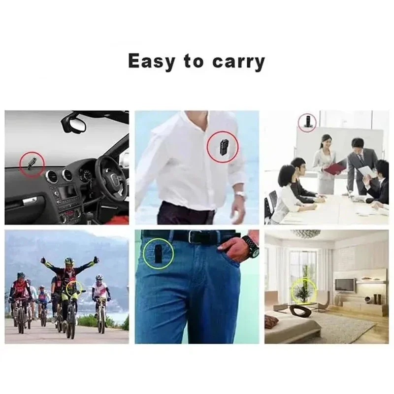 Description Picture 4 of item2024 Mini HD DV Camera Body Camcorder Mount Portable Video Record Nanny Security Cam Small Sports Car DVR Webcam For Home&Office