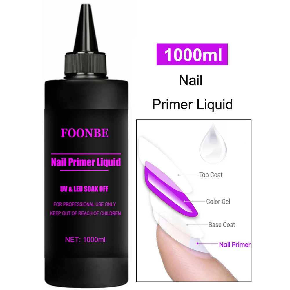 Big Volume Nail Primer Air Fast Dry Base Cleaning Agents UV Gel Polish Dehydrate Primer Base Coat Balancing Bonder Acid Free nail primer nail dehydrator gel polish base and top coat