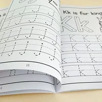Tracing Letters A-Z Uppercase and Lowercase Writing and Coloring Workbook Preschool English Learning Montessori 2