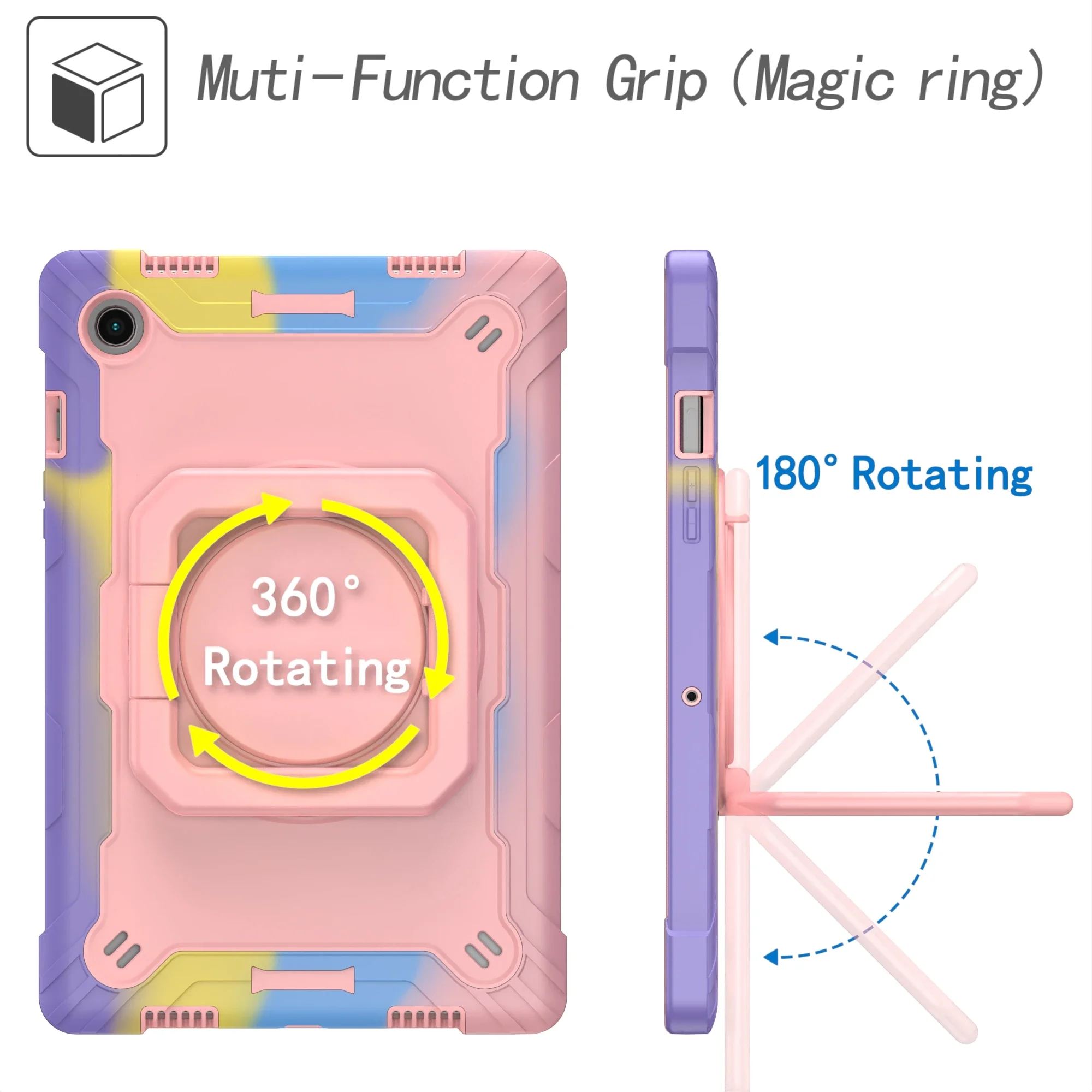 

Samsung Galaxy Tab A8 10.5inch 2022 SM-X200/X205/X207 Full Body Kids Children Safe Non-toxic Shock Proof Tablet Cover Case