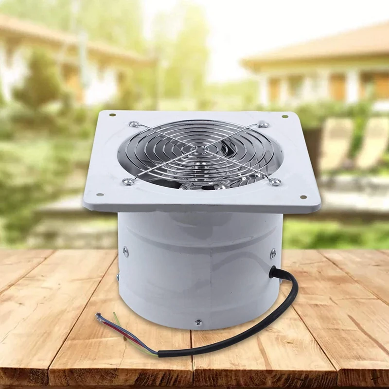 4 Inch Inline Duct Fan Air Ventilator Metal Pipe Ventilation Exhaust Fan  Extractor Bathroom Fan Duct Fan Accessories - Vents - AliExpress