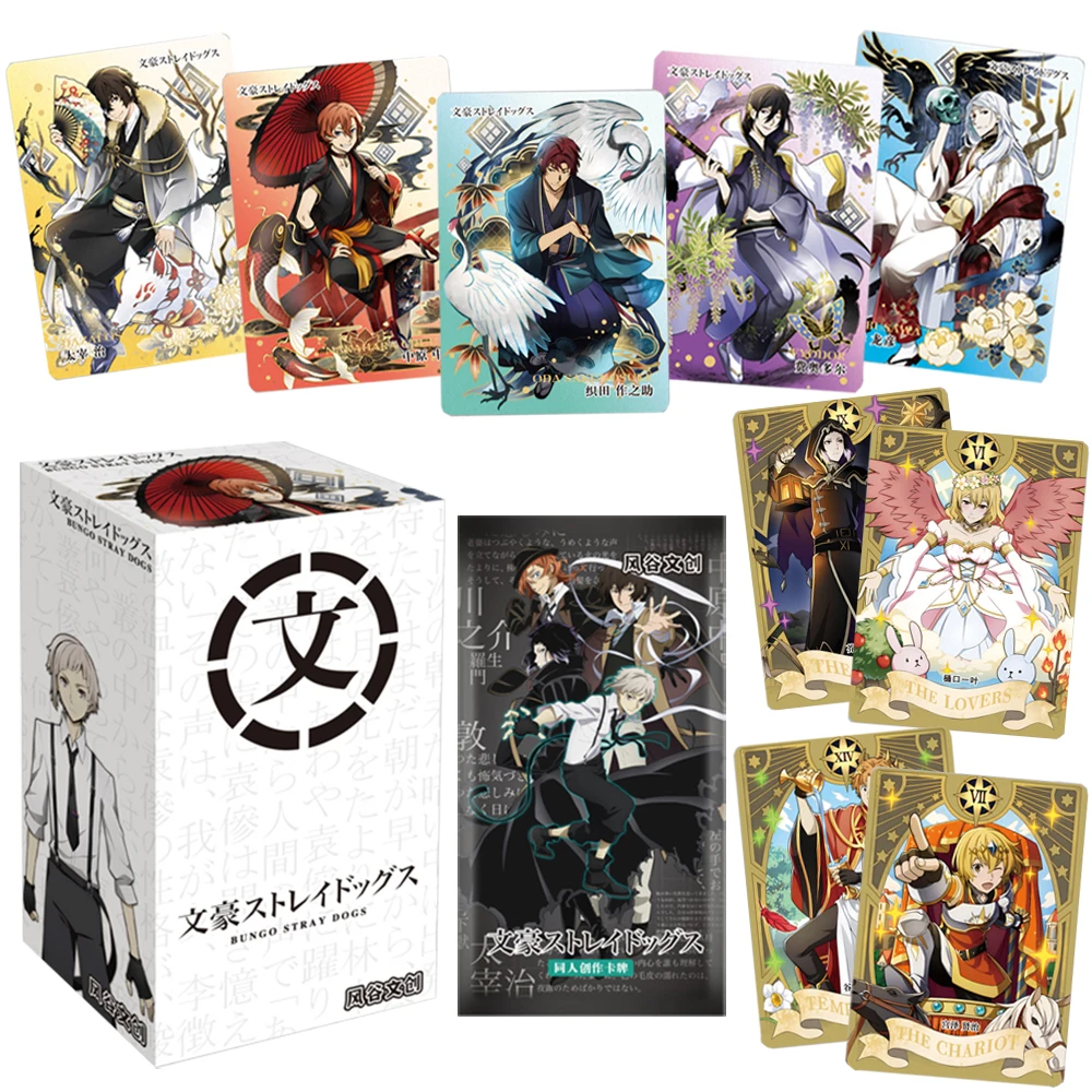 Bungo Stray Dogs Collection Card Fantasy Anime Character Nakajima Atsushi Creative Tarot Series Card Festival Surprise Gift Toy