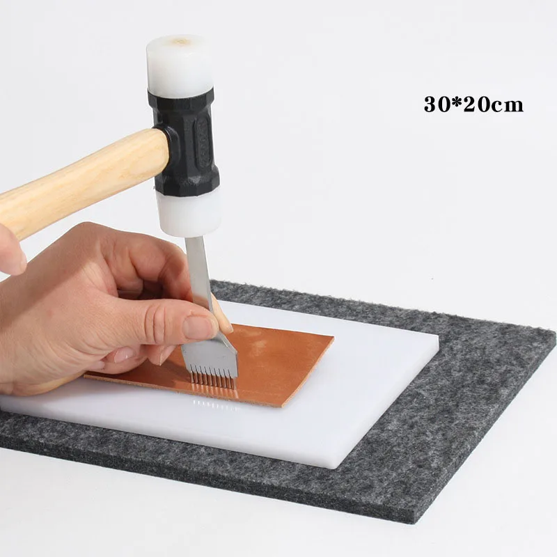 Leather DIY Wool Felt Mat Cut Board Patchwork Sewing Tool DIY Leather Craft Tool Double-sided Noise Reduction Pad Base Plate
