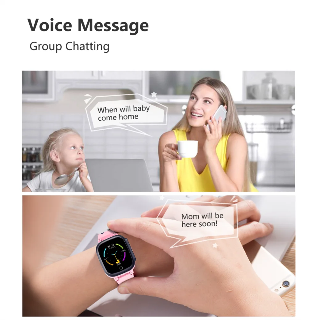 4G Smart Watch LT25 Waterproof children Smartwatch SOS GPS Tracker Phone Watch Video Call kids watch Temperature Y95H PK LT21