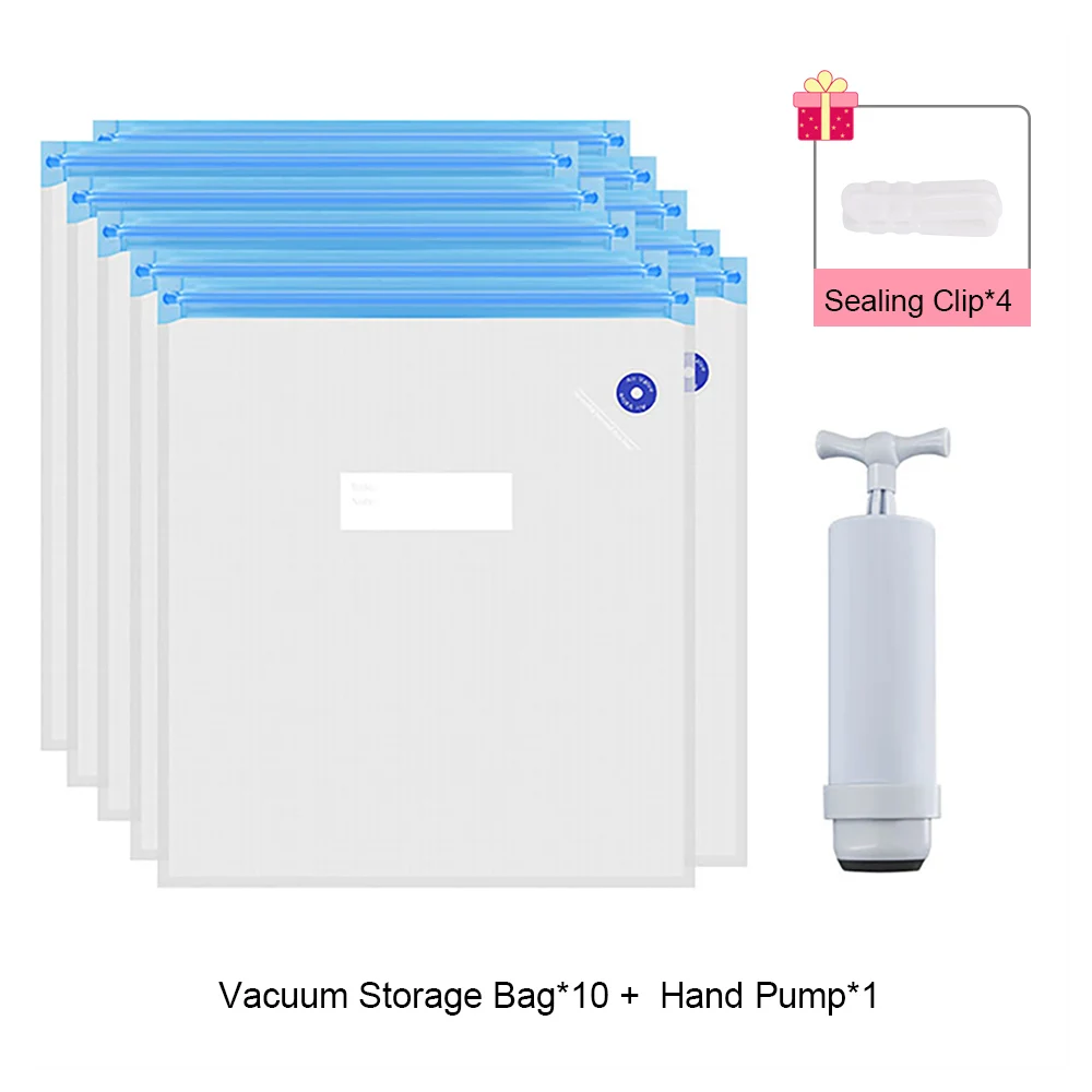 10 Bags 1 pump