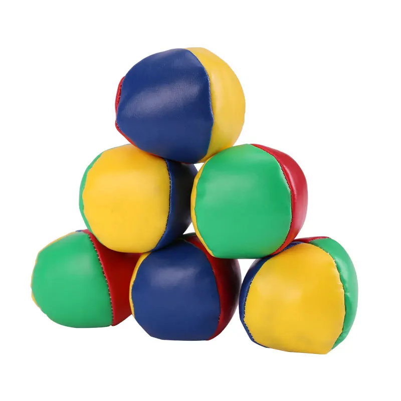 Children‘S Outdoor Sport Ball 3-6Pcs Juggling Balls Set Circus Balls With 4 Panel Design for Kids and Adults Outdoor Sport Toys