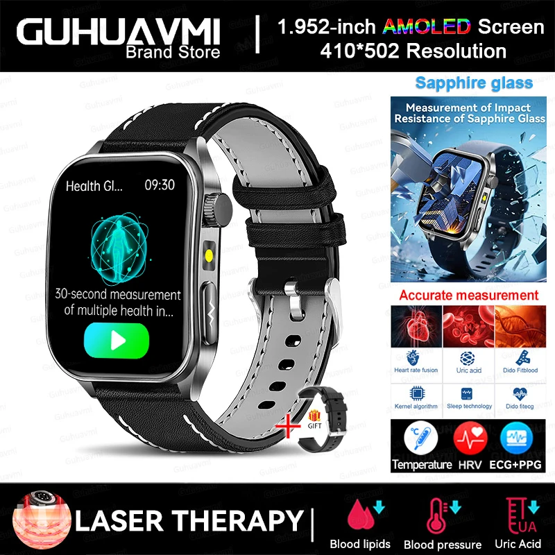 2025 AI-GPT Diagosis ECG Health Smart Watch Men Blood Pressure thumbnail 7