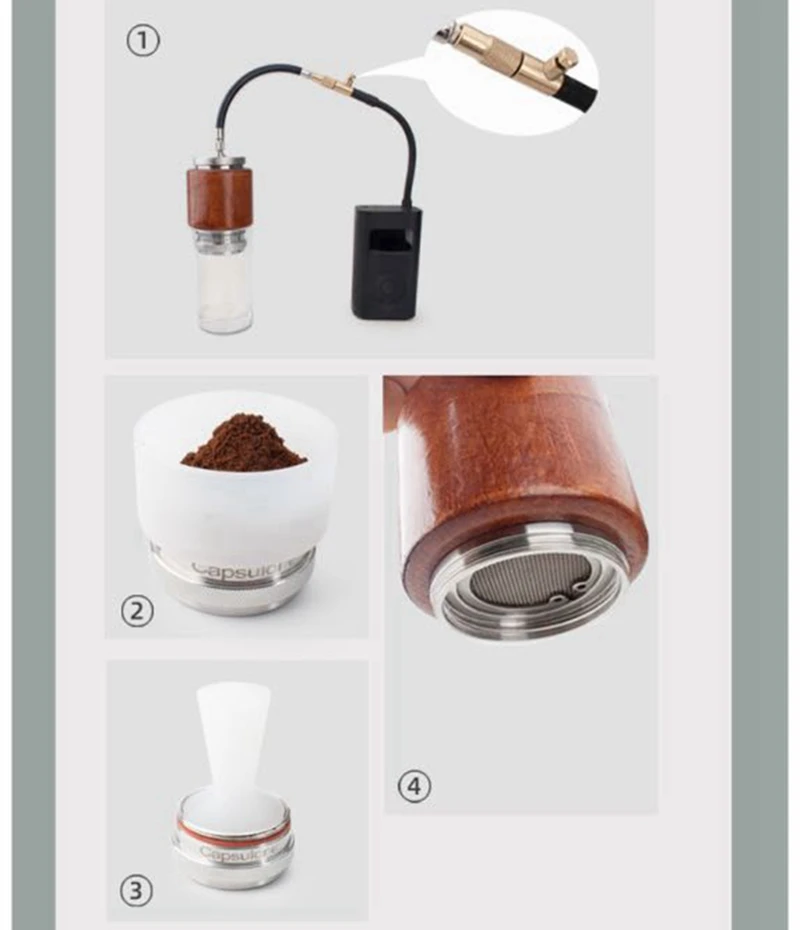 FLEA ポータブルエスプレッソマシン セット コーヒーのプロも認めた