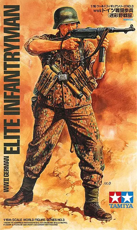 Tamiya 36303 1/16 Ww Ii Kit Modello In Plastica Tedesco Elite Fantyman
