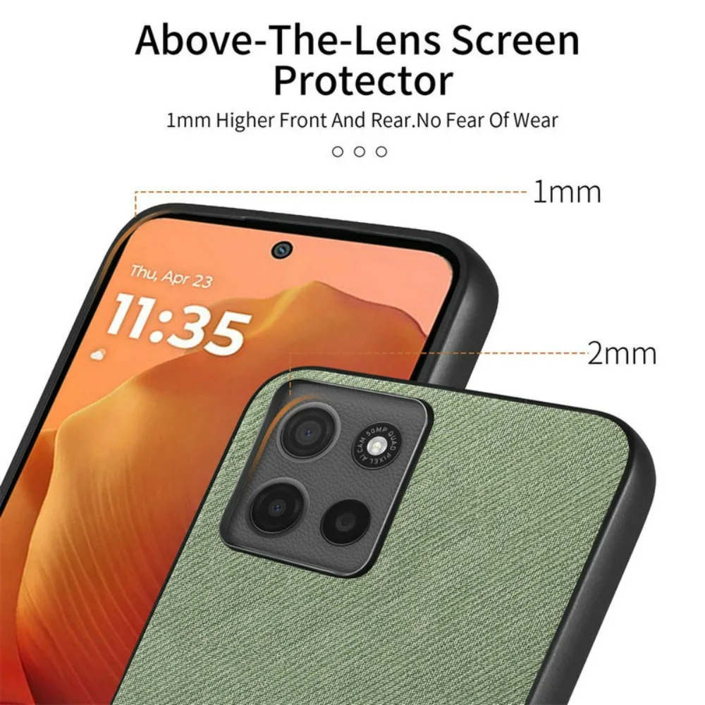 Luxury 5G Leather Bumper Case for Motorola Moto G Series