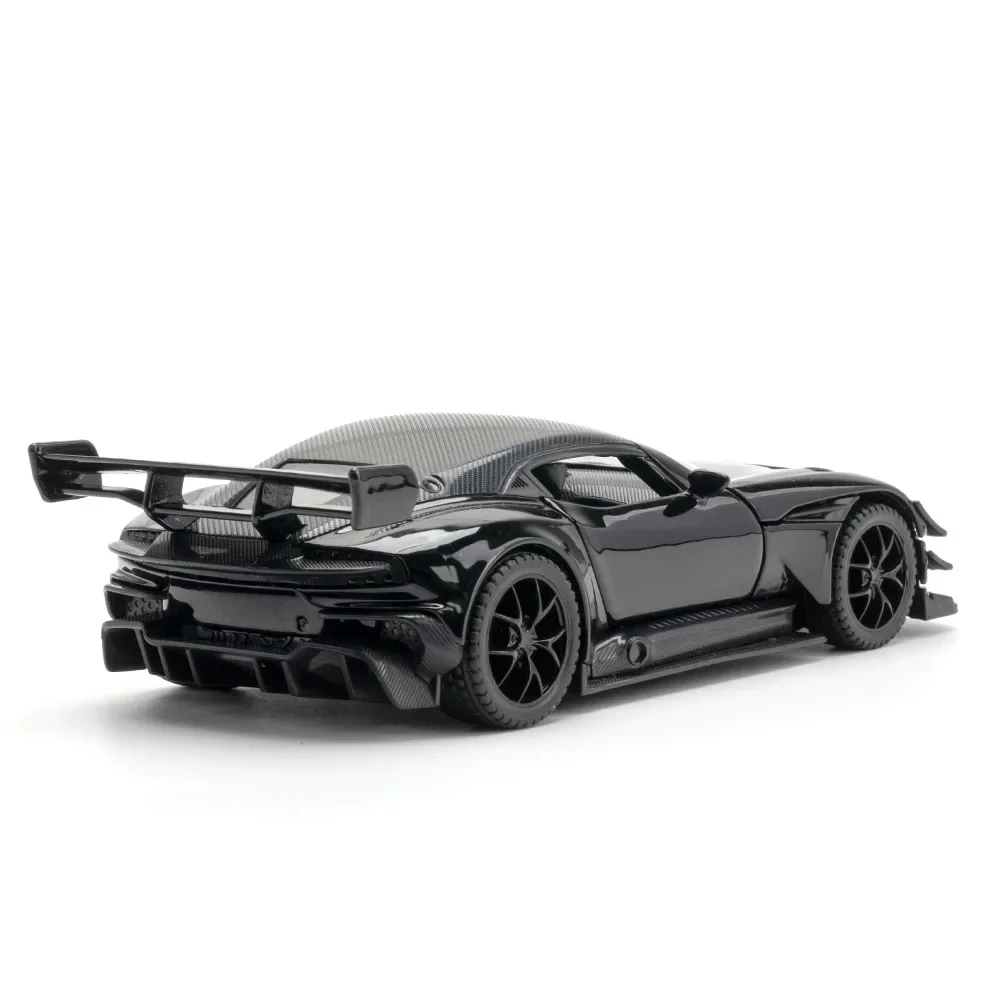 【新品】Aston Martin Vulcan 1/64ミニカー　グリーン Aston Martin Vulcan, Kinsmart, Diecast Model Toy Car, 5'', 4
