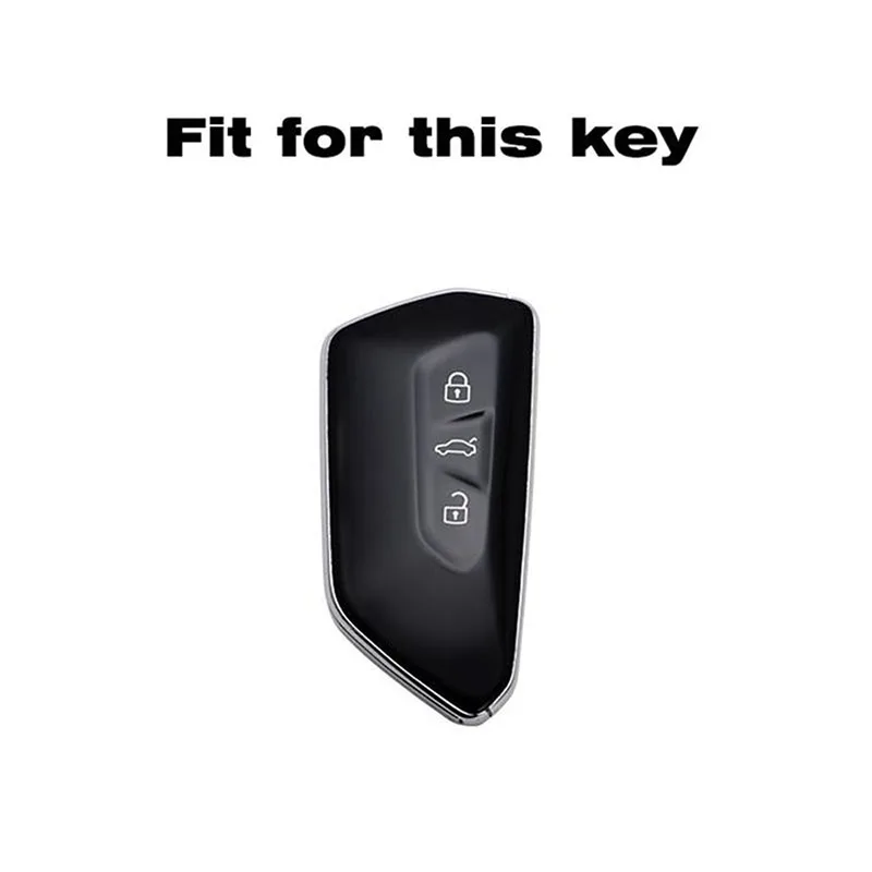 Premium Soft TPU Car Key Protector Cover & Keychain Accessories